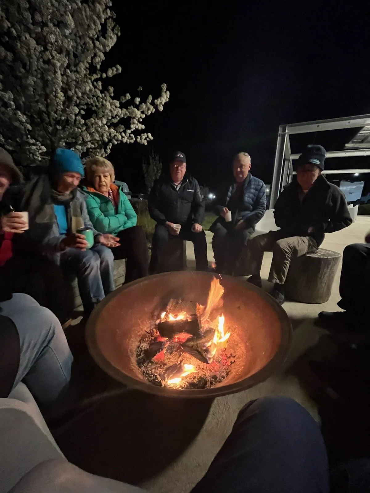 It was cold in Canberra