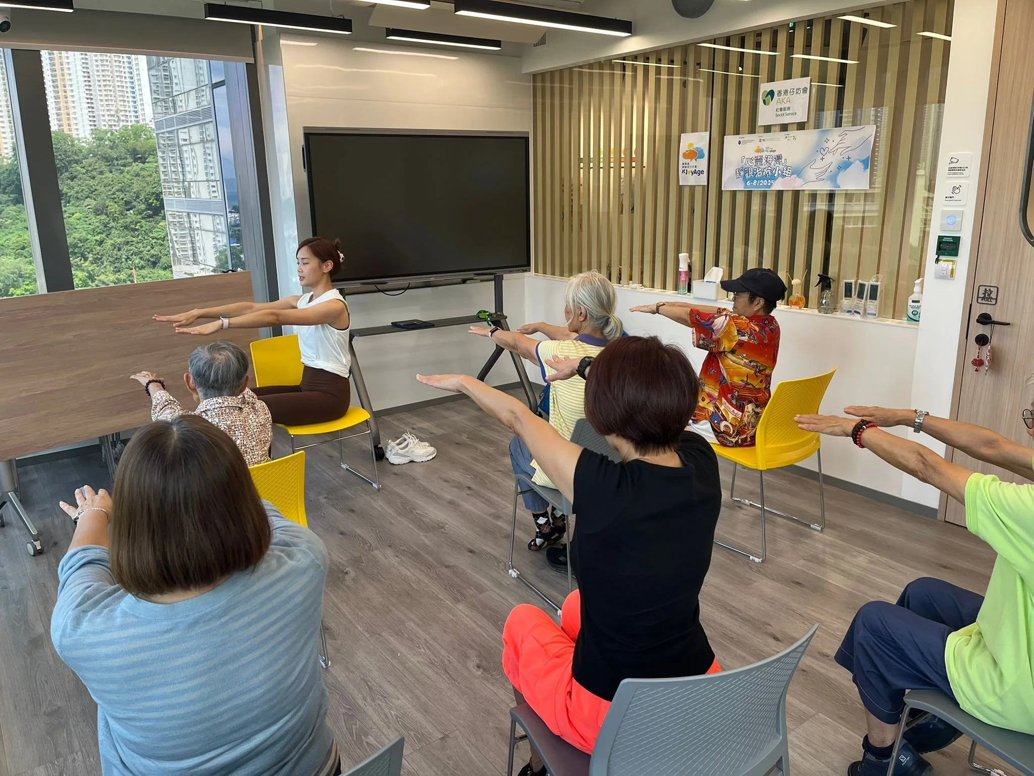 NGO Community Elderly Yoga Senior Yoga 銀髮族長者瑜伽