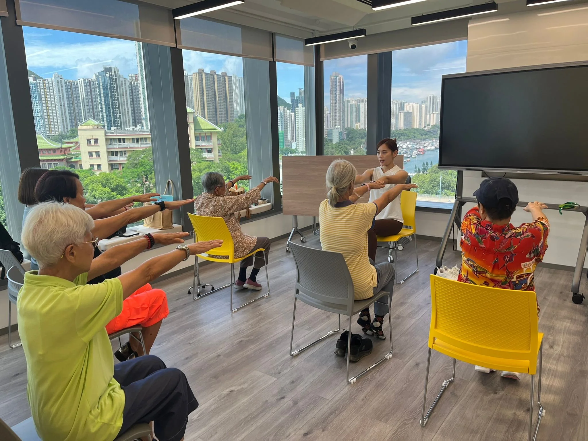 NGO Community Elderly Yoga Senior Yoga 銀髮族長者瑜伽