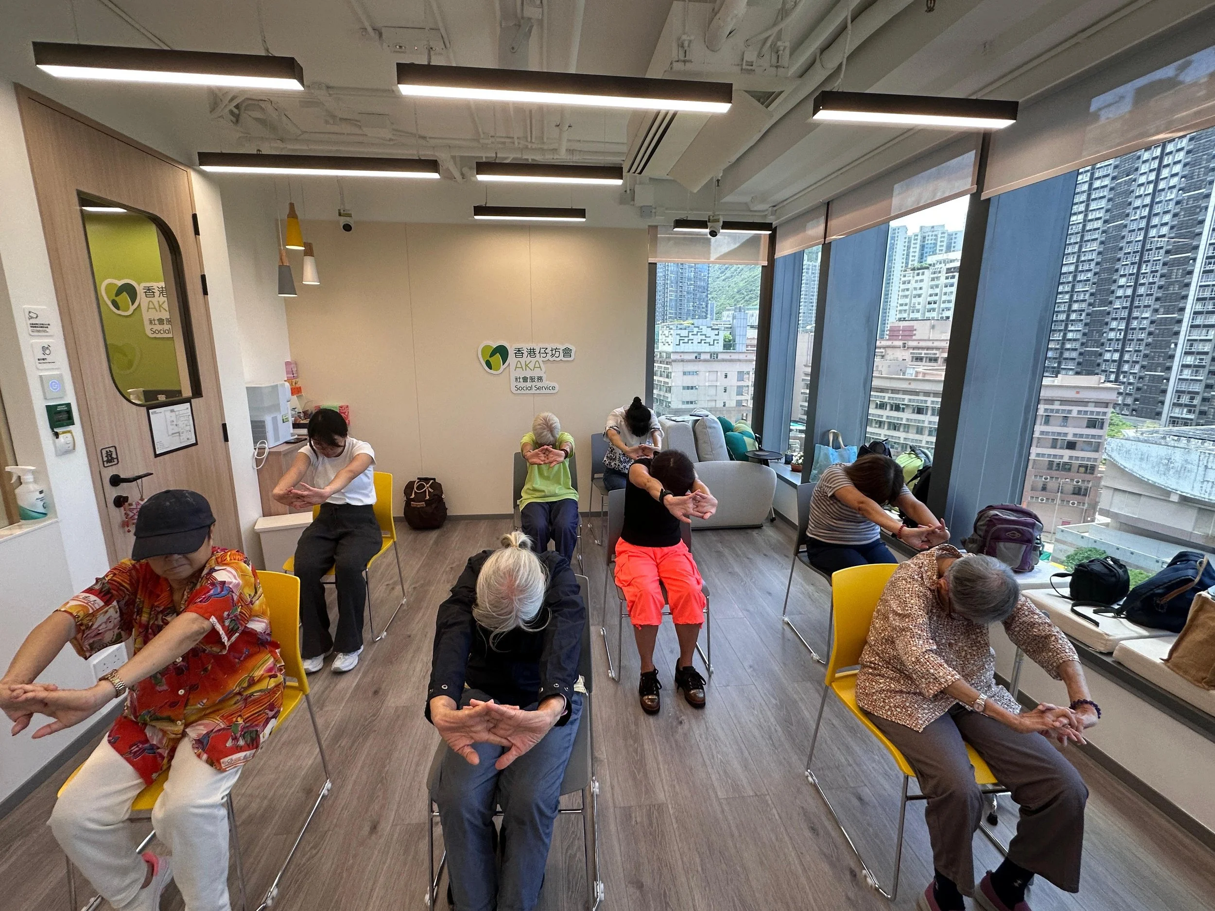 NGO Community Elderly Yoga Senior Yoga 銀髮族長者瑜伽