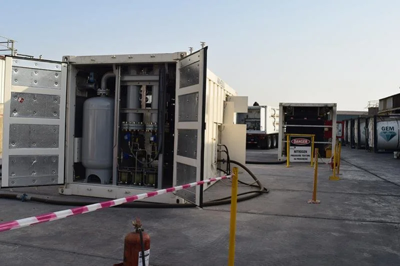 Nitrogen Delivery Rig Offshore Nitrogen Membrane Unit