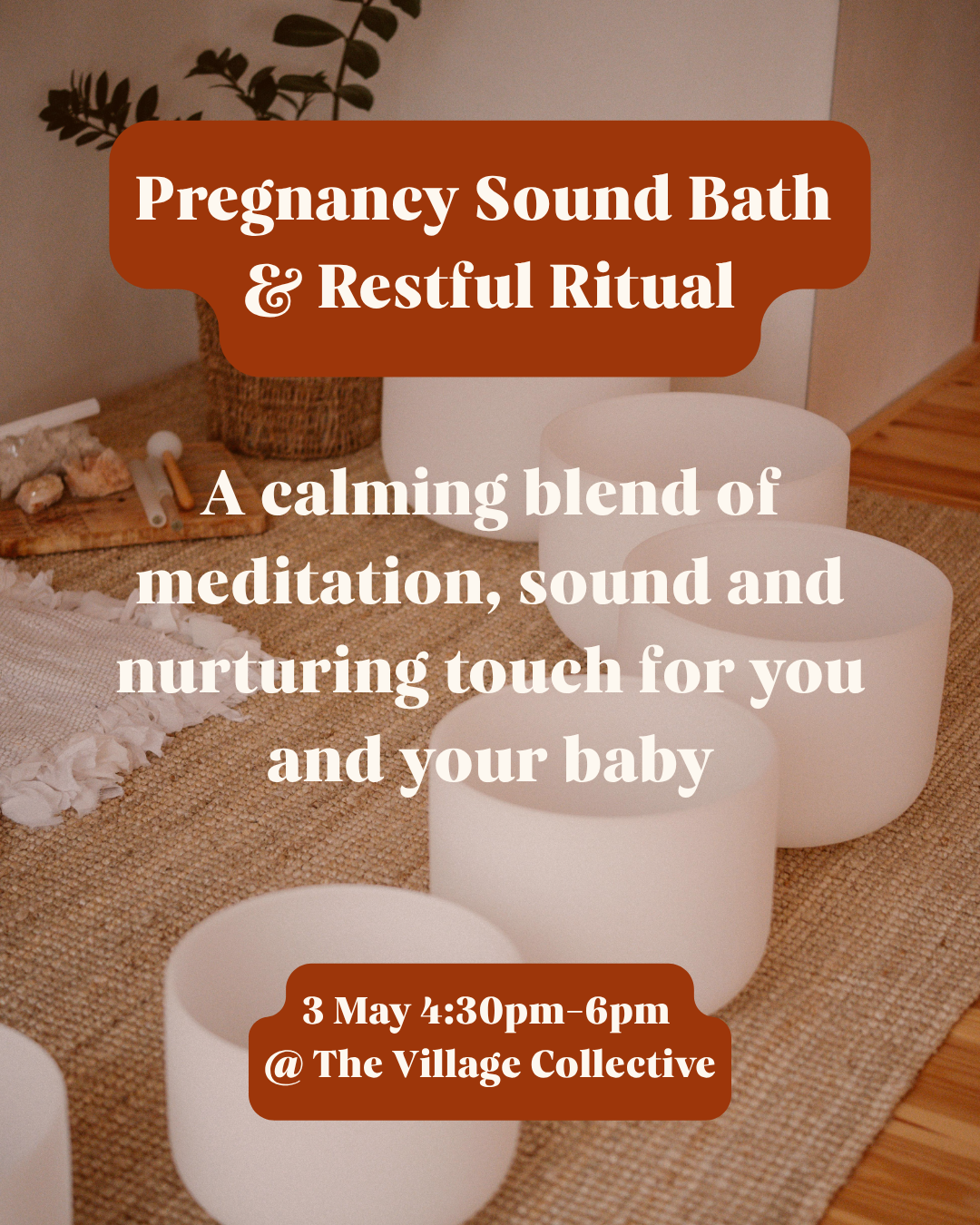 Pregnancy Sound Bath & Restful Ritual