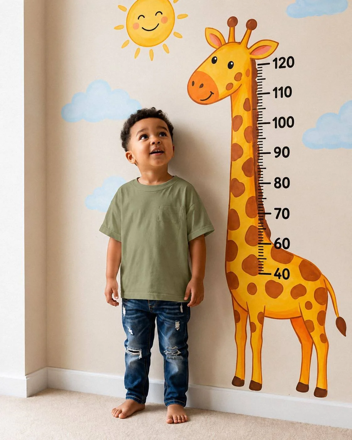 Suivi des mensurations d’un mannequin enfant pour accompagner son évolution
