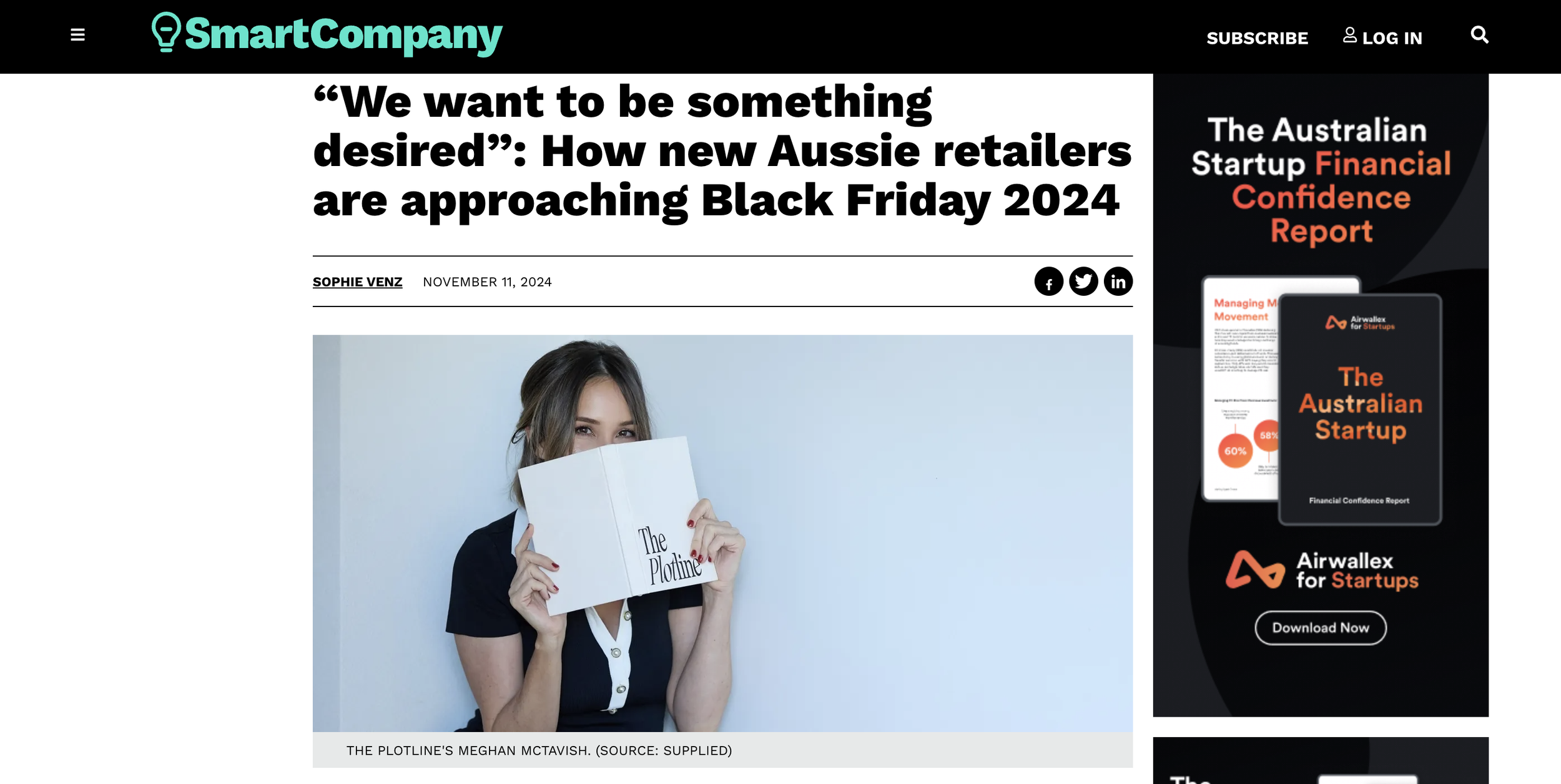 Smart Company “We want to be something desired”: How new Aussie retailers are approaching Black Frid