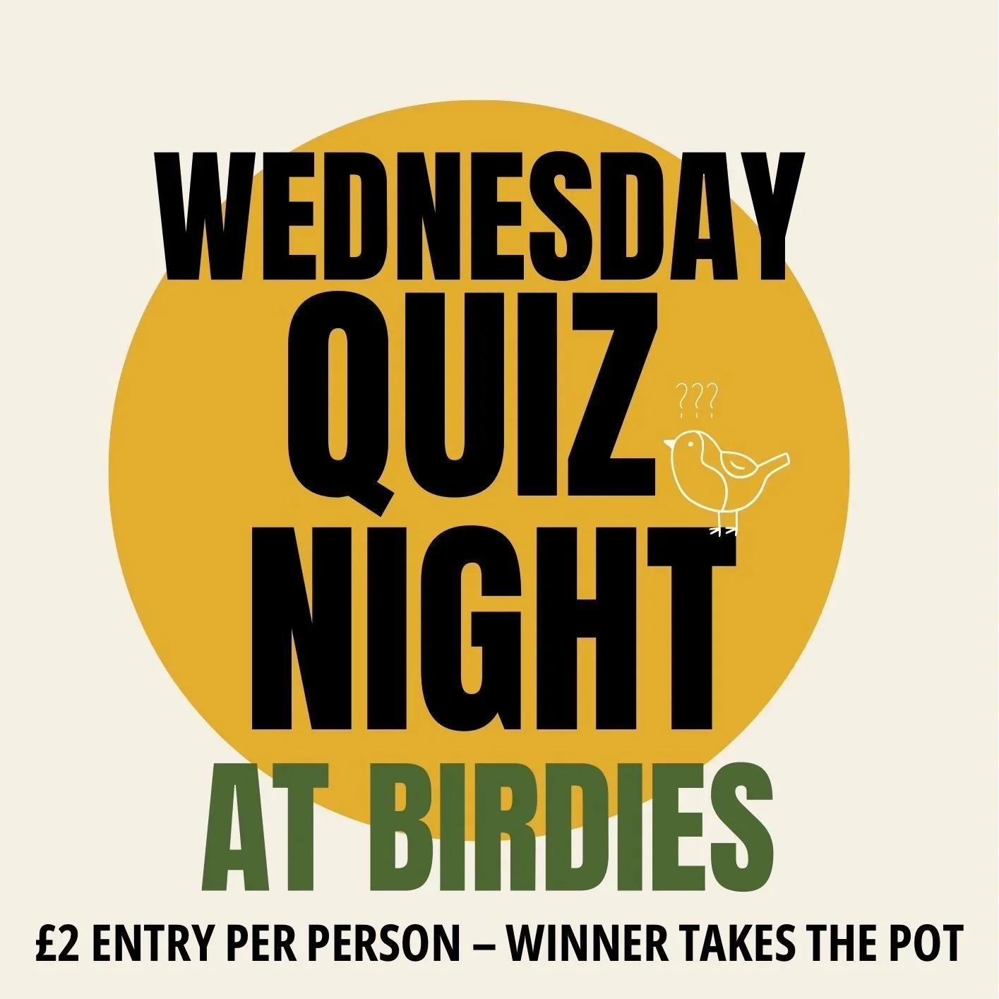 Birdies Quiz Night