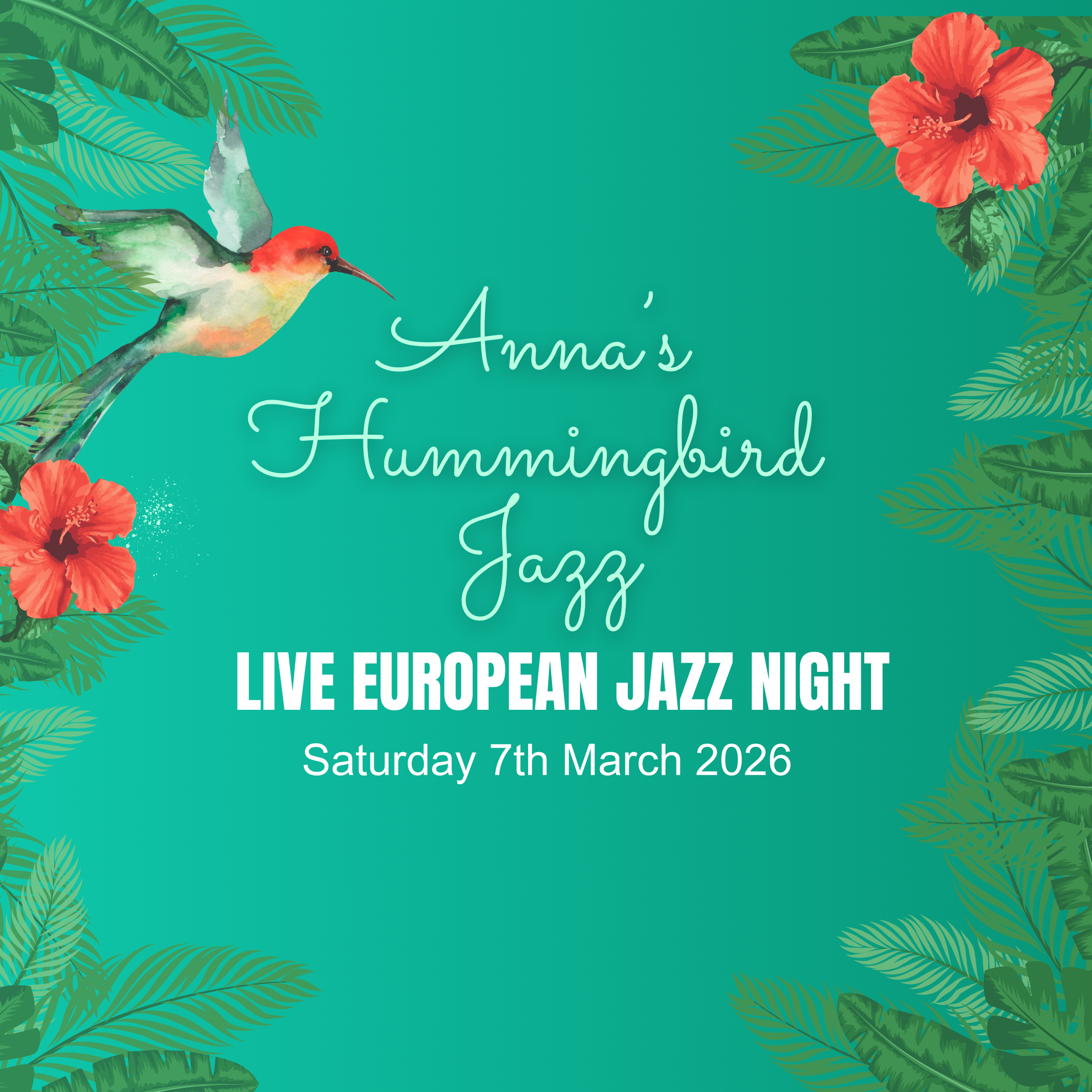 Anna's Hummingbird Jazz 