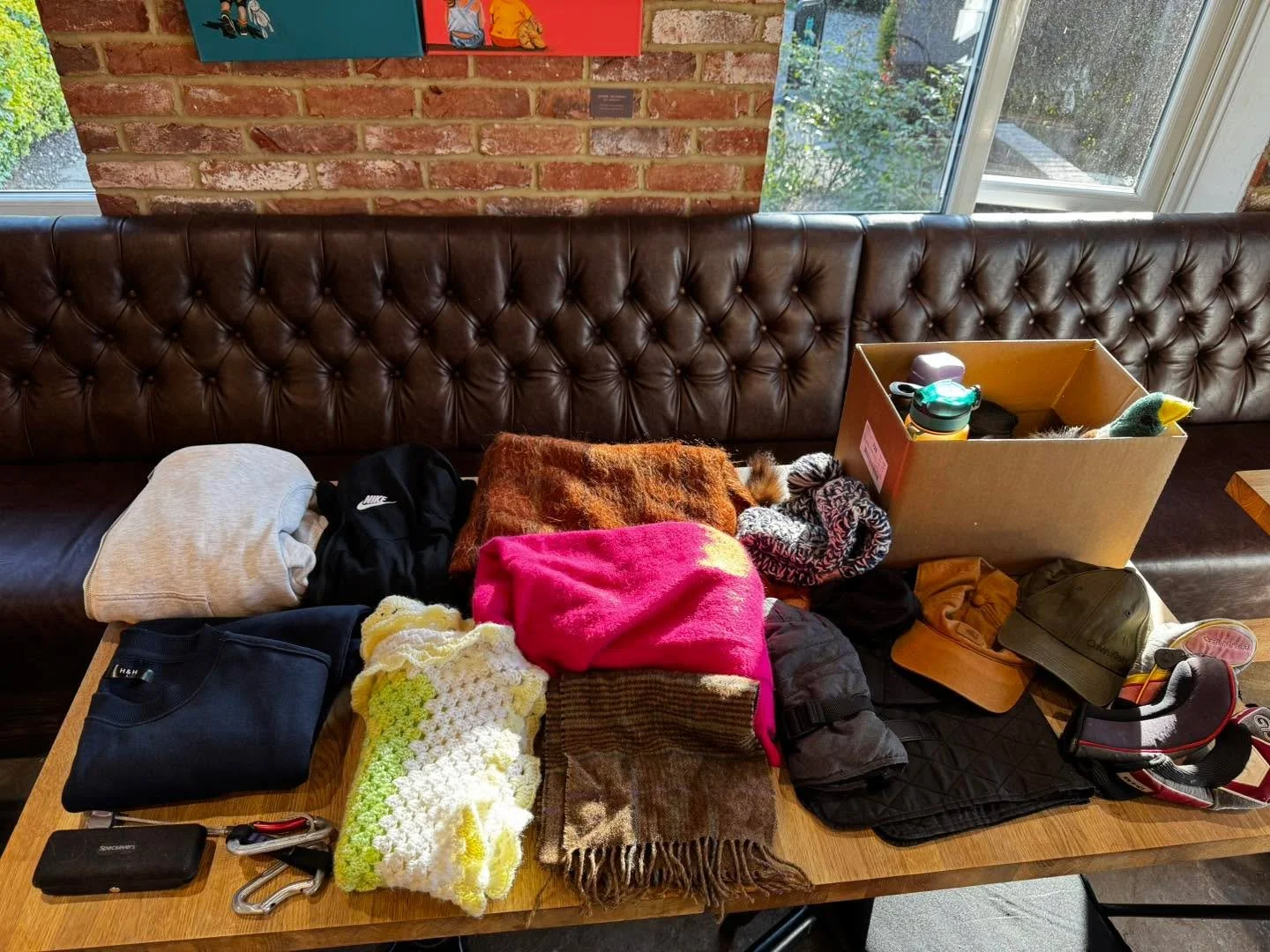 LOST PROPERTY CLEAR OUT 👀

We&rsquo;ve had a bit of a build-up of lost property here at Birdies, so it&rsquo;s time for a proper clear out.

If you&rsquo;ve left something behind, or you spot something that belongs to someone you know, now&rsquo;s t