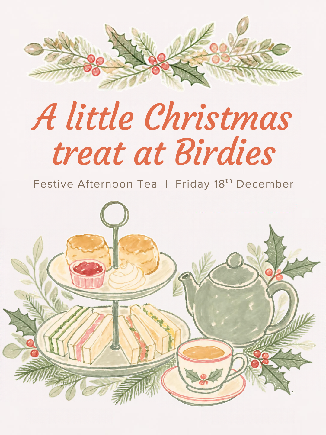 Festive Afternoon Tea
