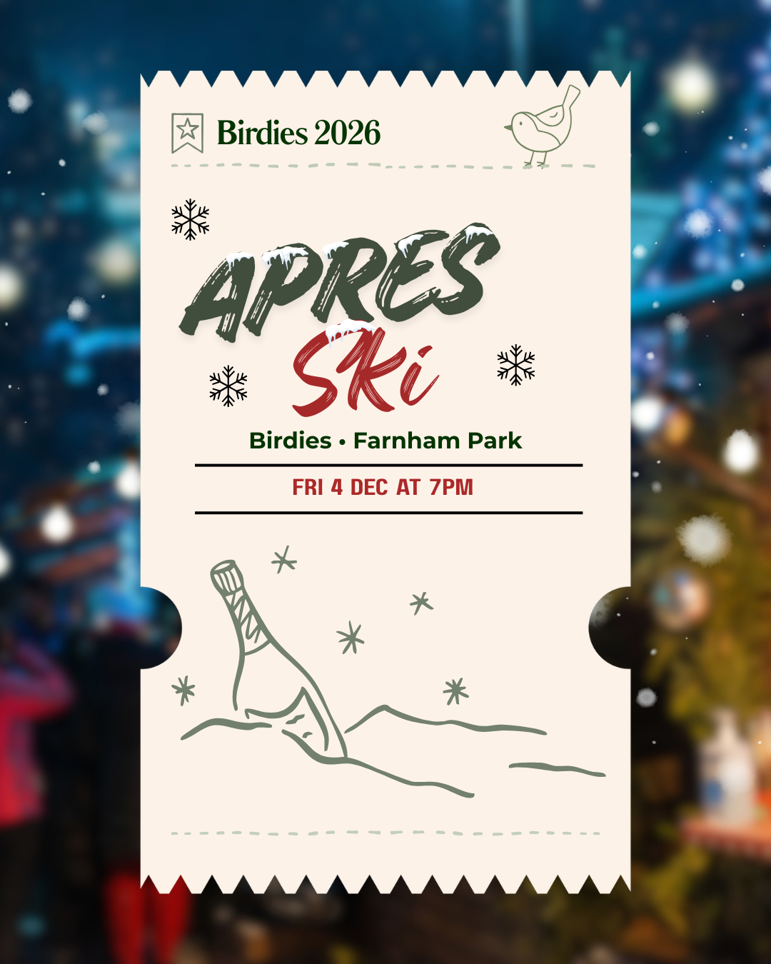 Apres Ski Party Friday