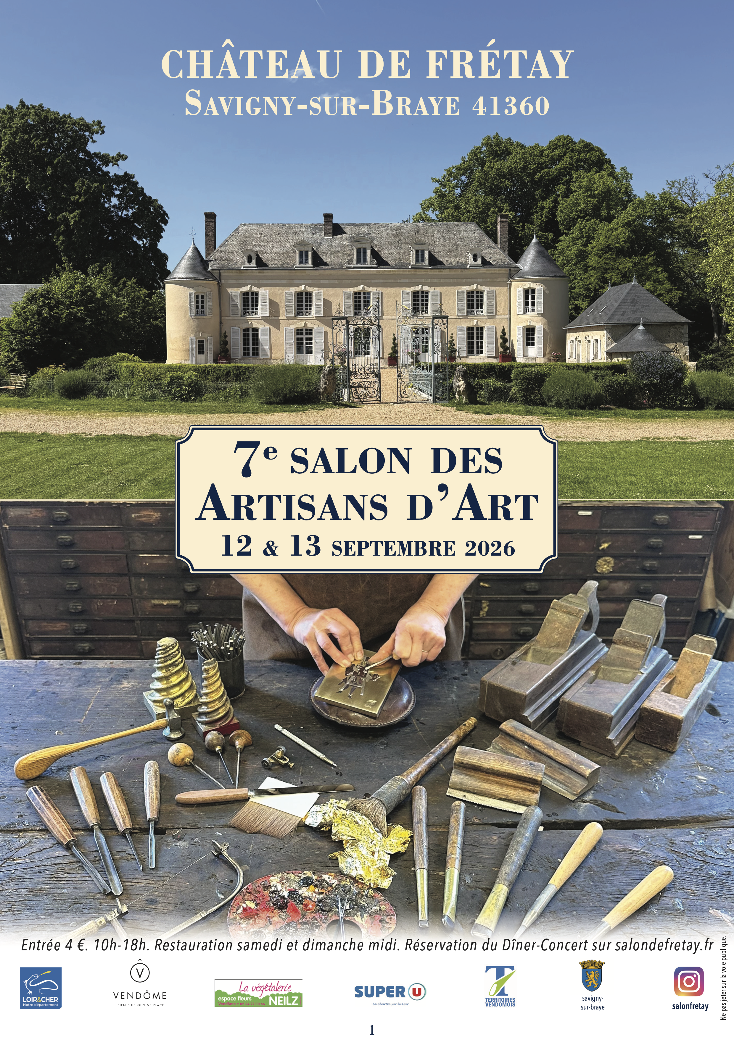 Affiche salon de fretay programme 2026