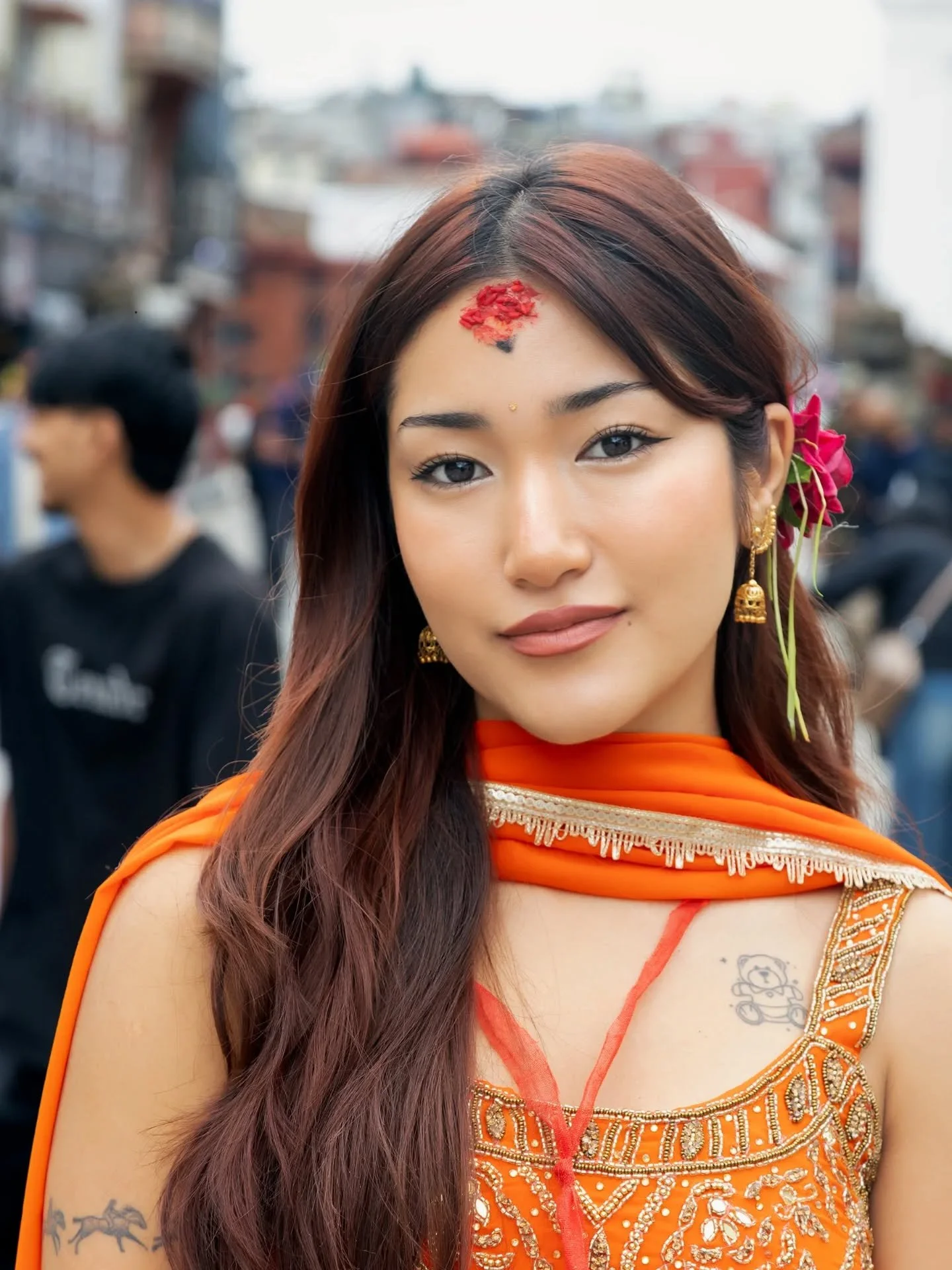 ✨ Wandering Focus #34 : Yesterday was Dashain here in Kathmandu &mdash; Nepal's biggest and most anticipated festival celebrating the victory of good over evil. During this time, families gather to receive tika and jamara blessings from their elders.