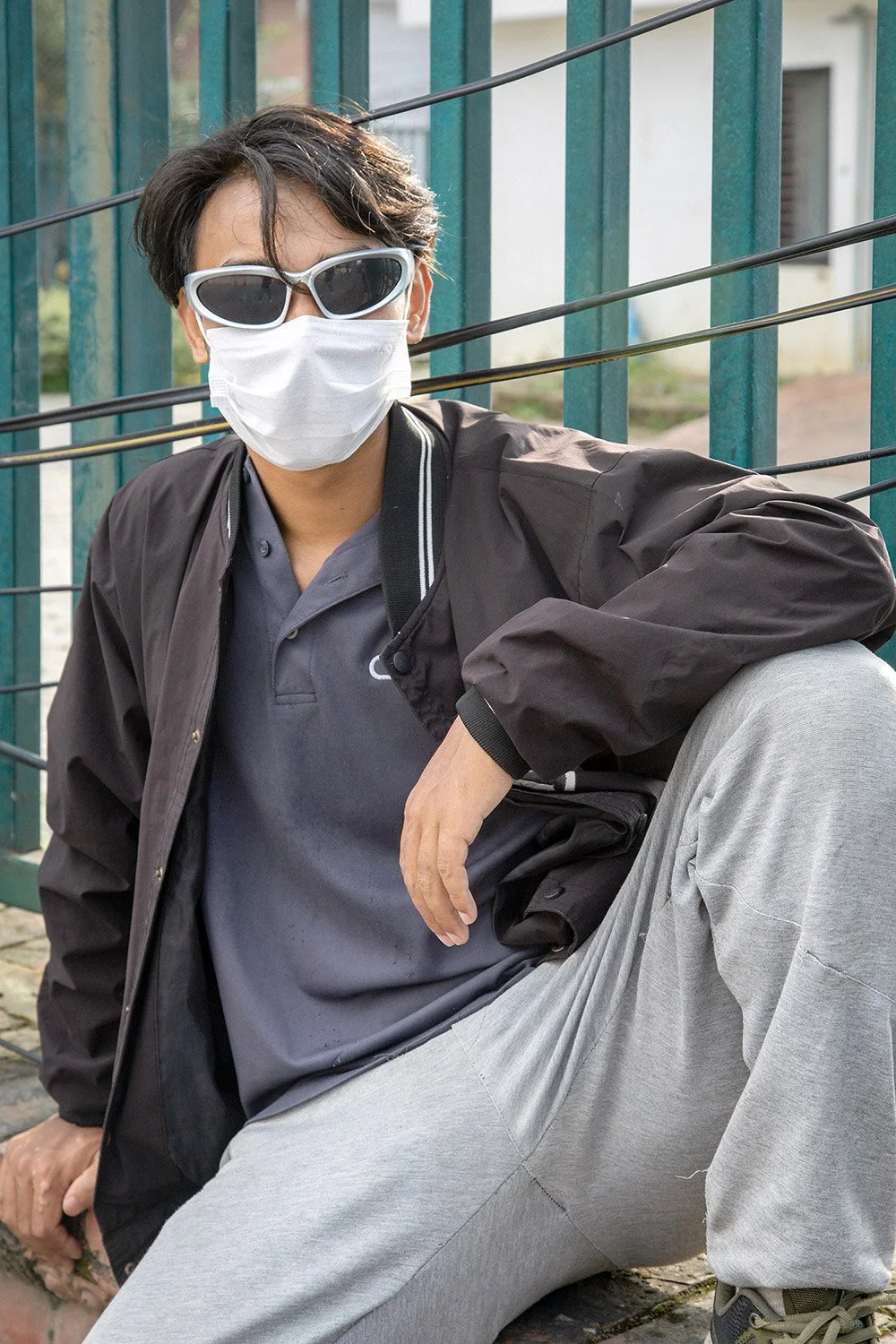 [Act II: Collision]. Portrait of a protester.