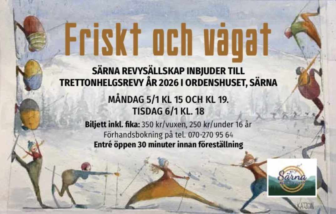 Trettonhelgsrevy "Friskt och vågat"