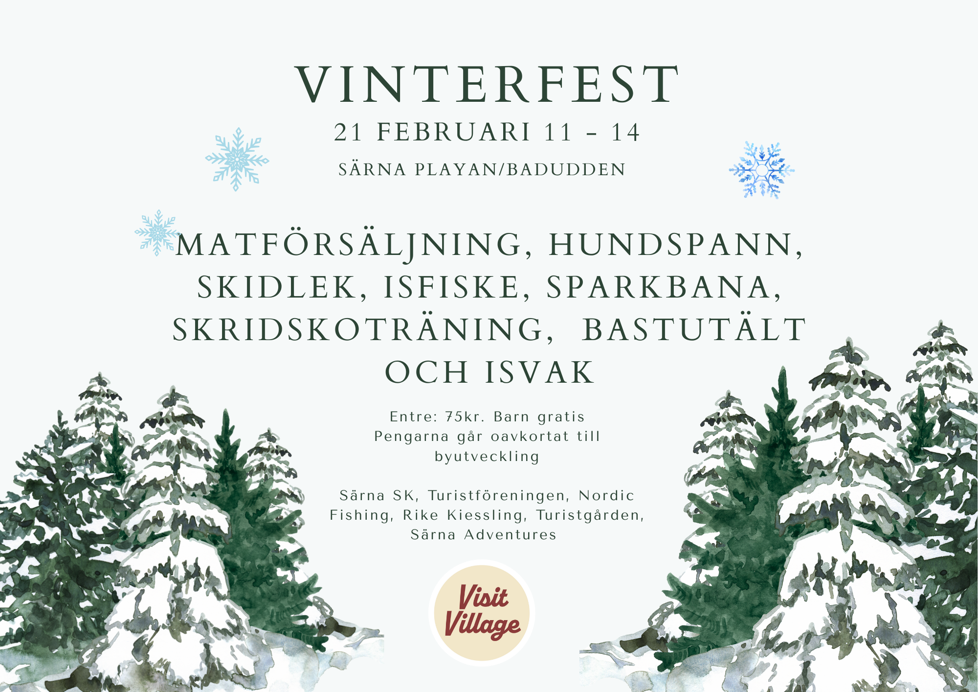 Vinterfest vid Badudden