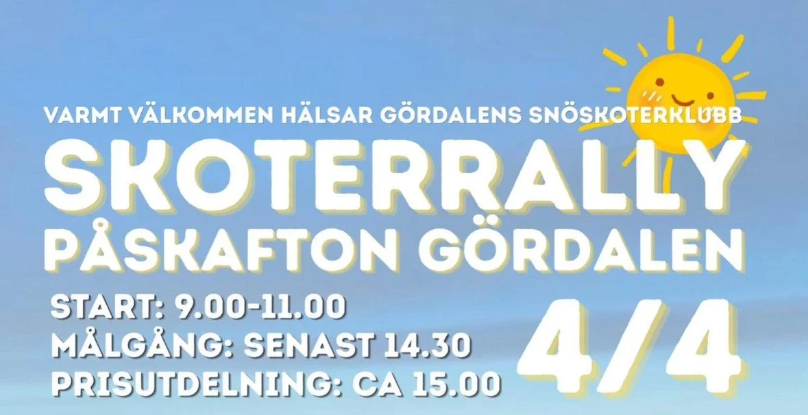 Skoterrally Gördalen 4/4