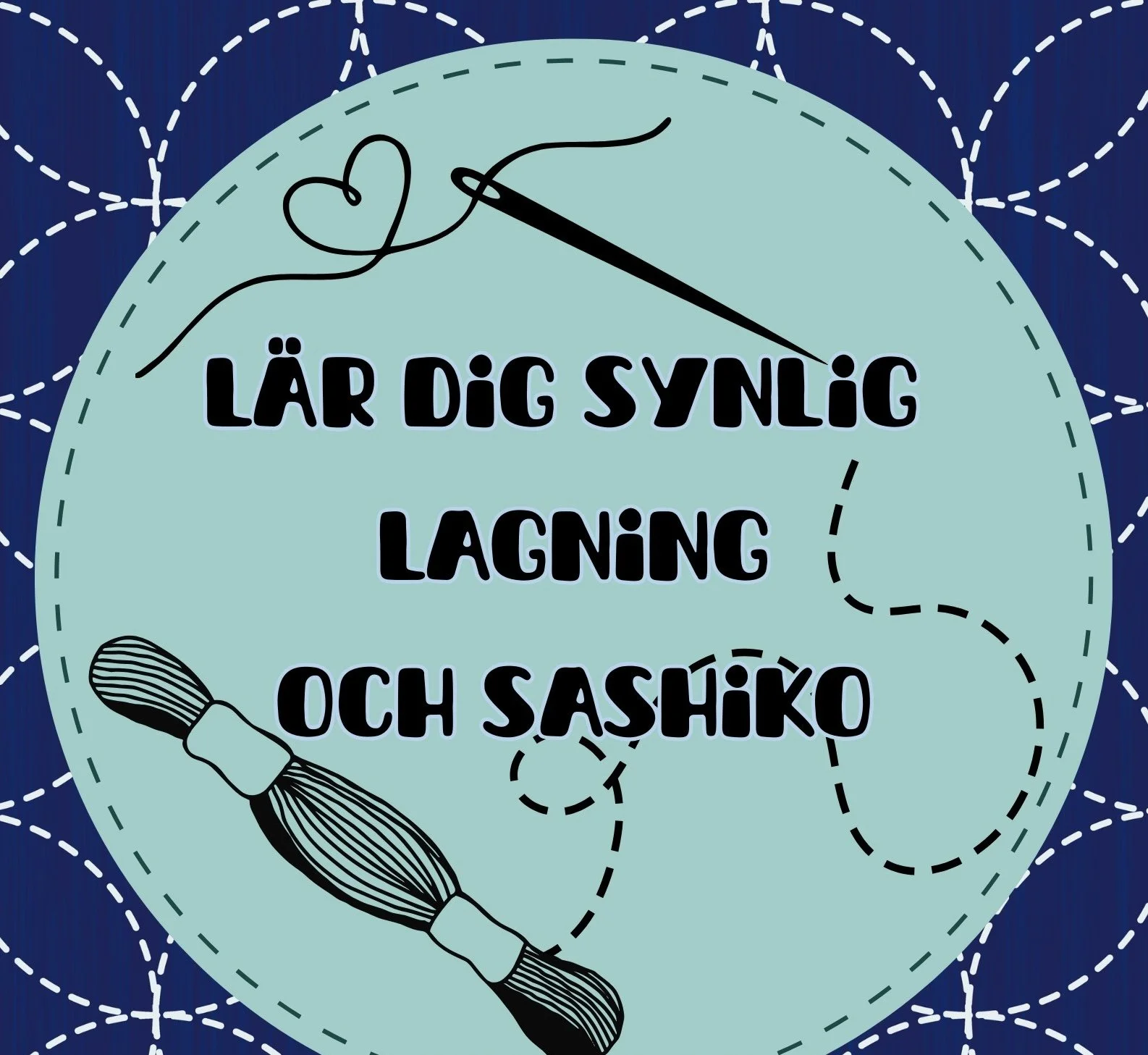 Lär dig synlig lagning och sashiko