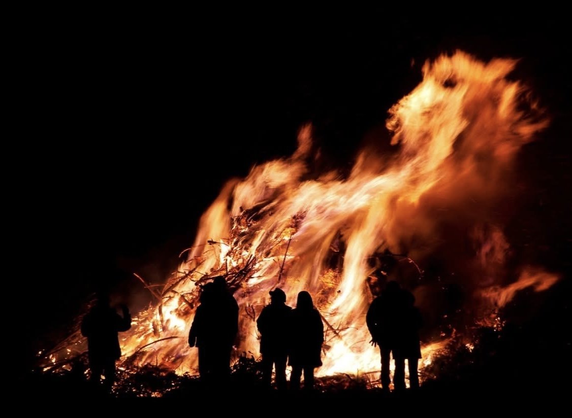 Valborgsmässofirande på Särna Camping