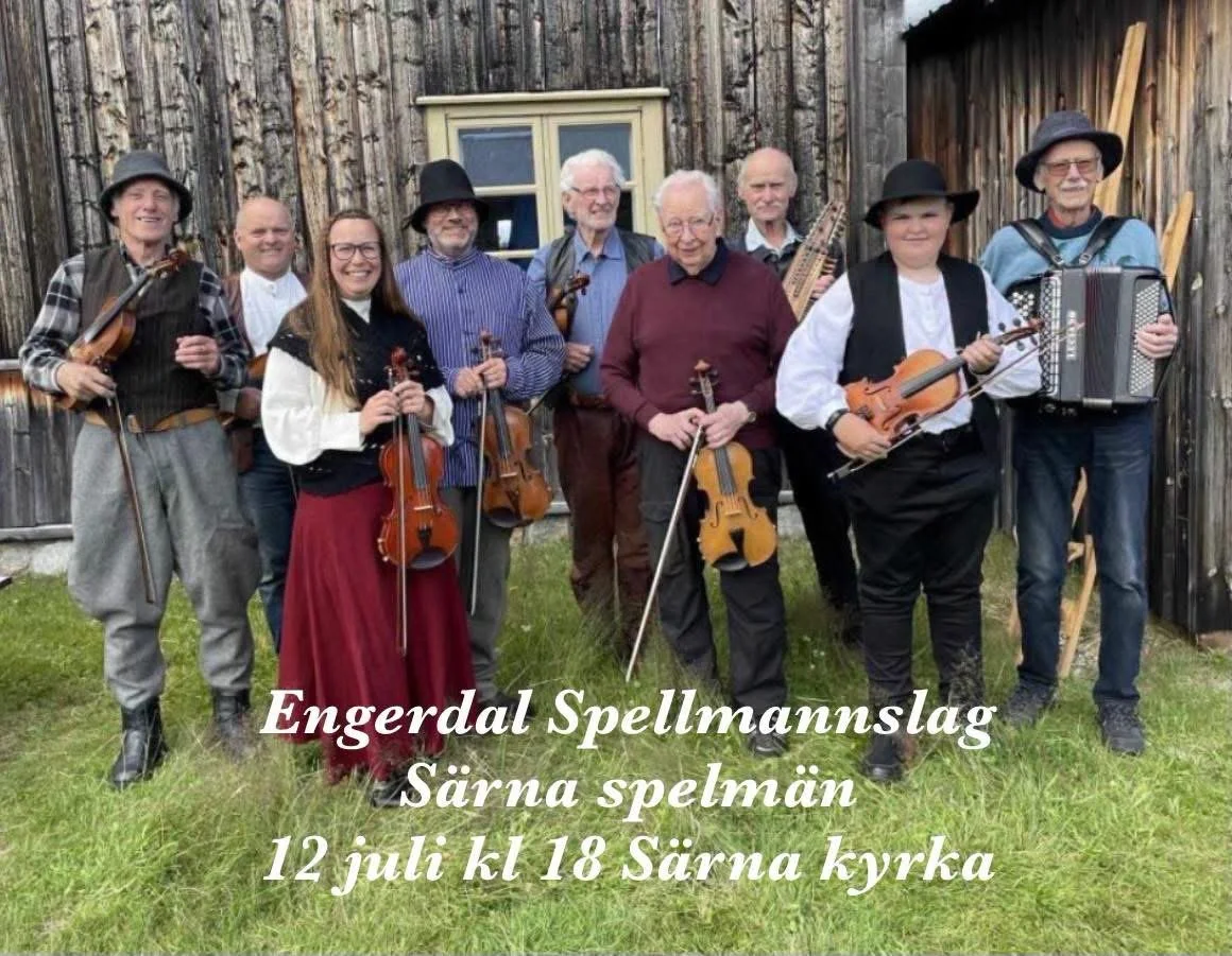 Musik i sommarkväll i Särna kyrka