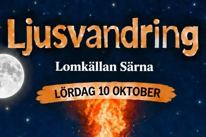 Ljusvandring på Lomkällan