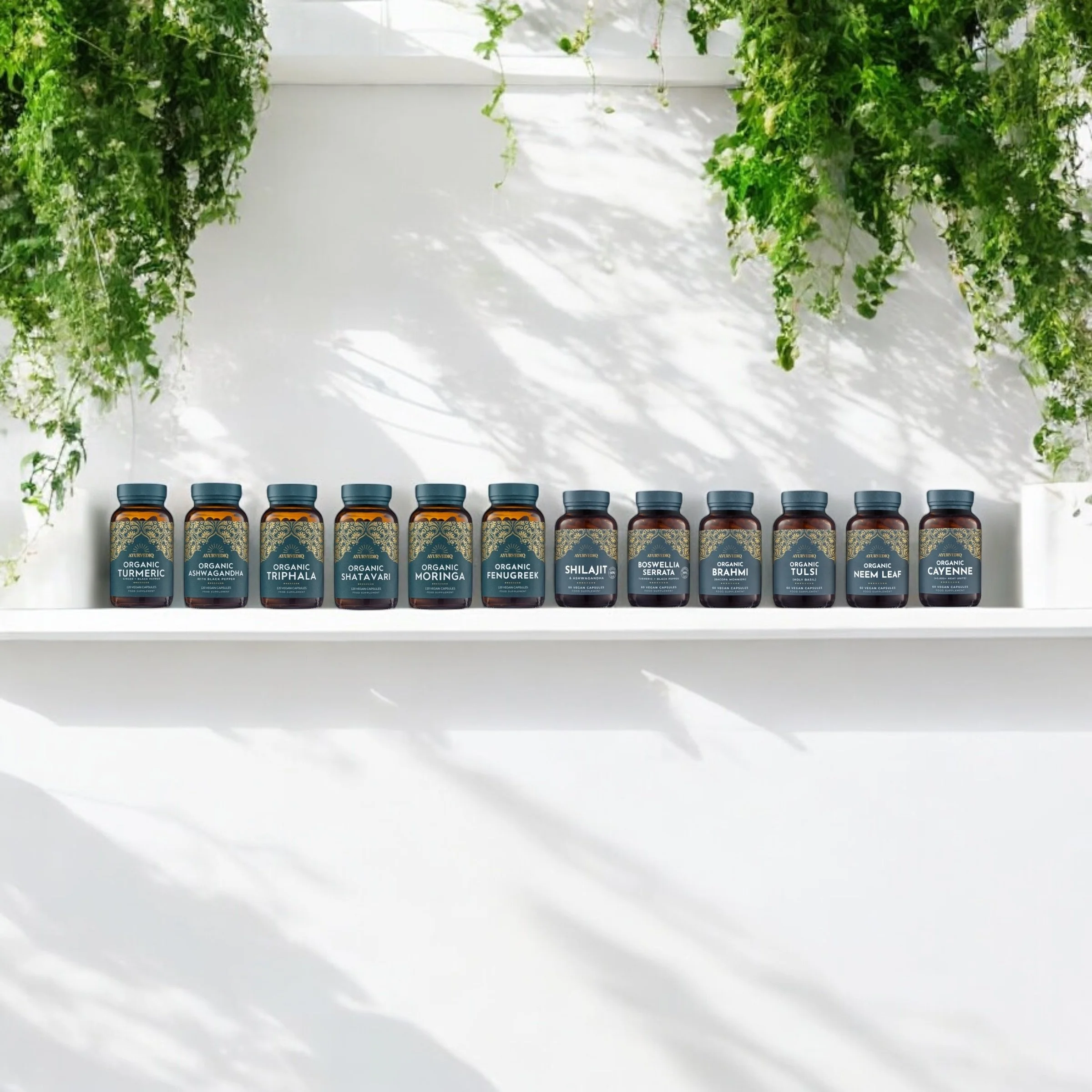 Ayurveydiq organic and vegan supplements