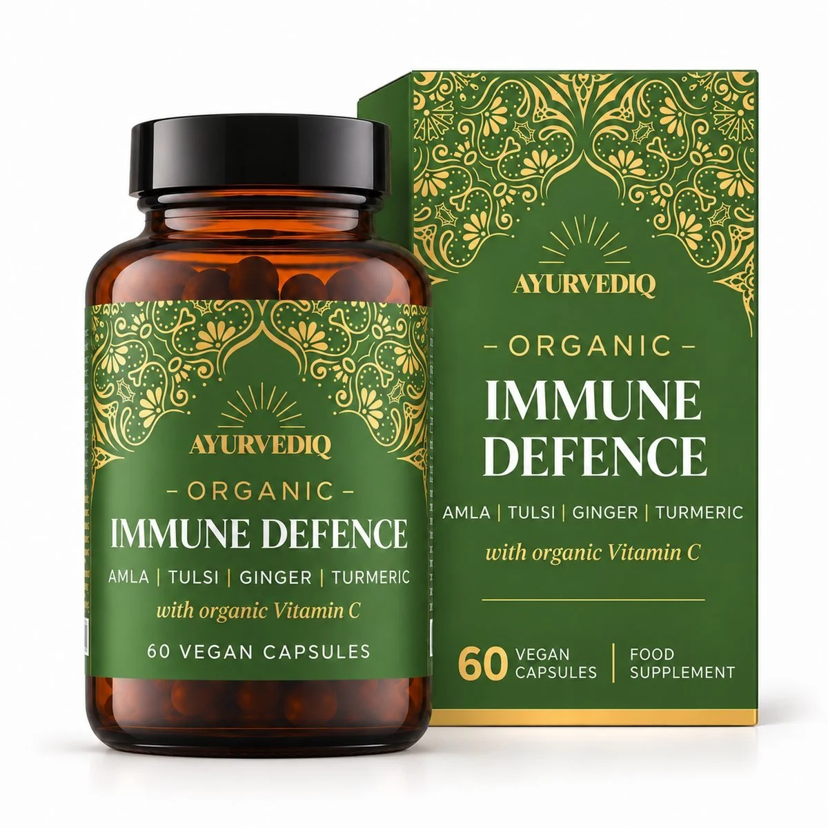 Ayurvediq Immune Defence 2 bottle and carton.jpg