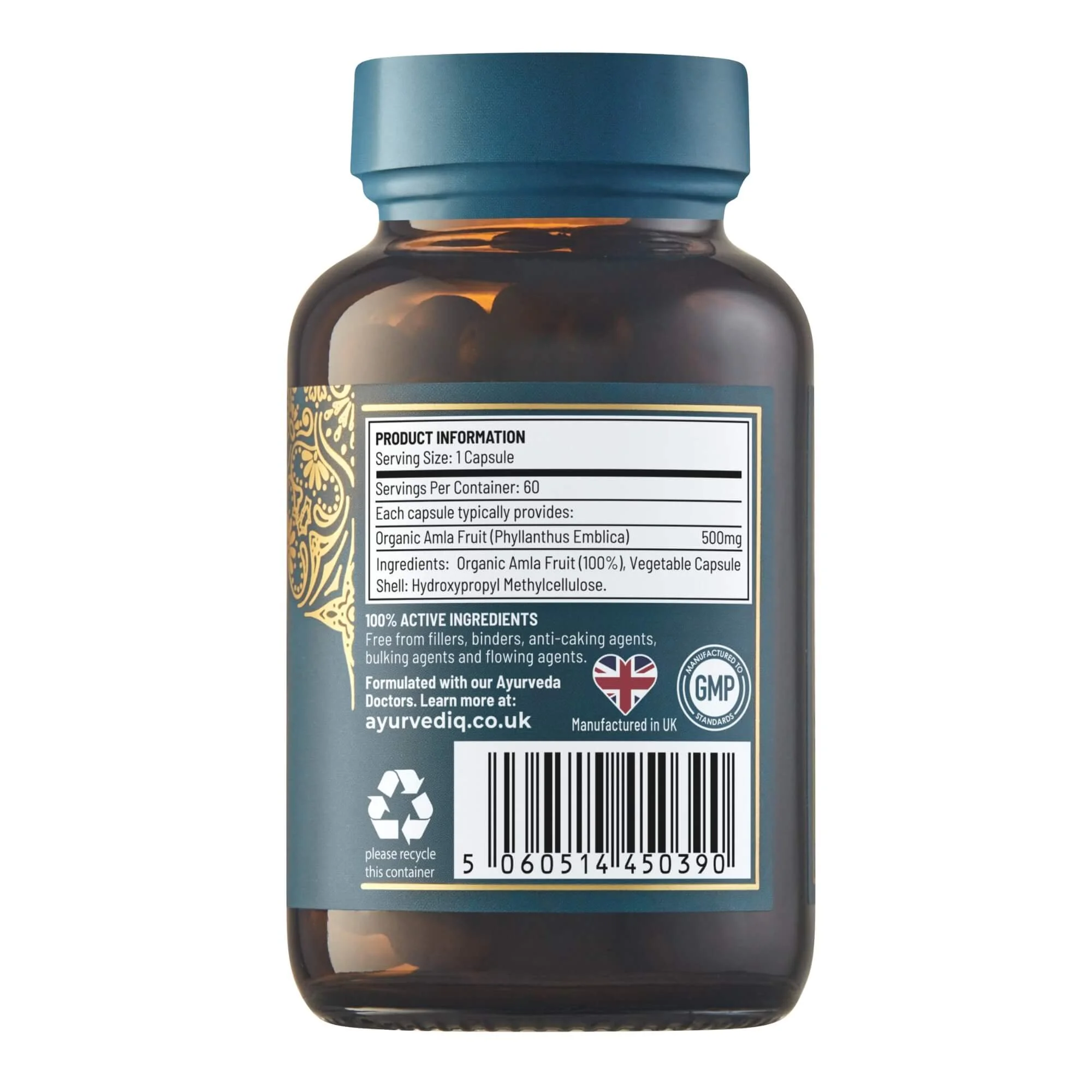 Ayurvediq - Organic Amla 60s - Back.jpg