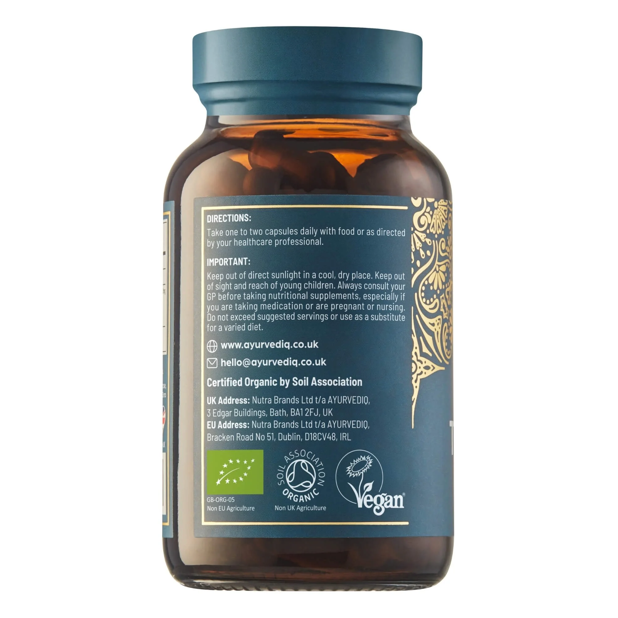 Ayurvediq - Organic Moringa 120s - Side.jpg