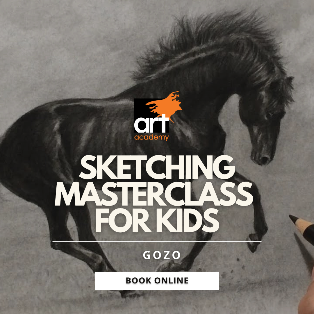Sketching Masterclass (Ages 9–14)