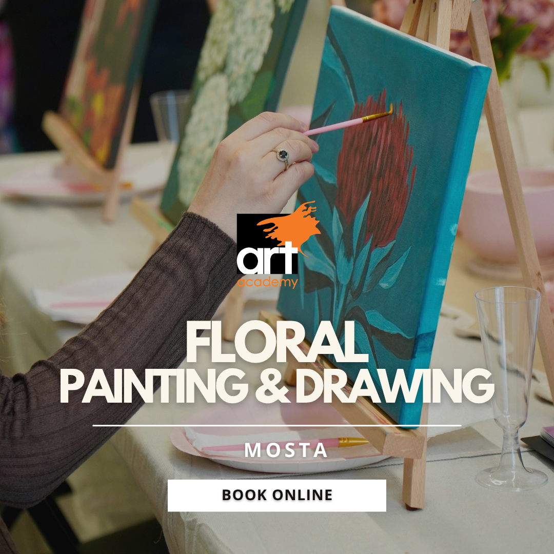 Floral Drawing & Watercolour Painting Course