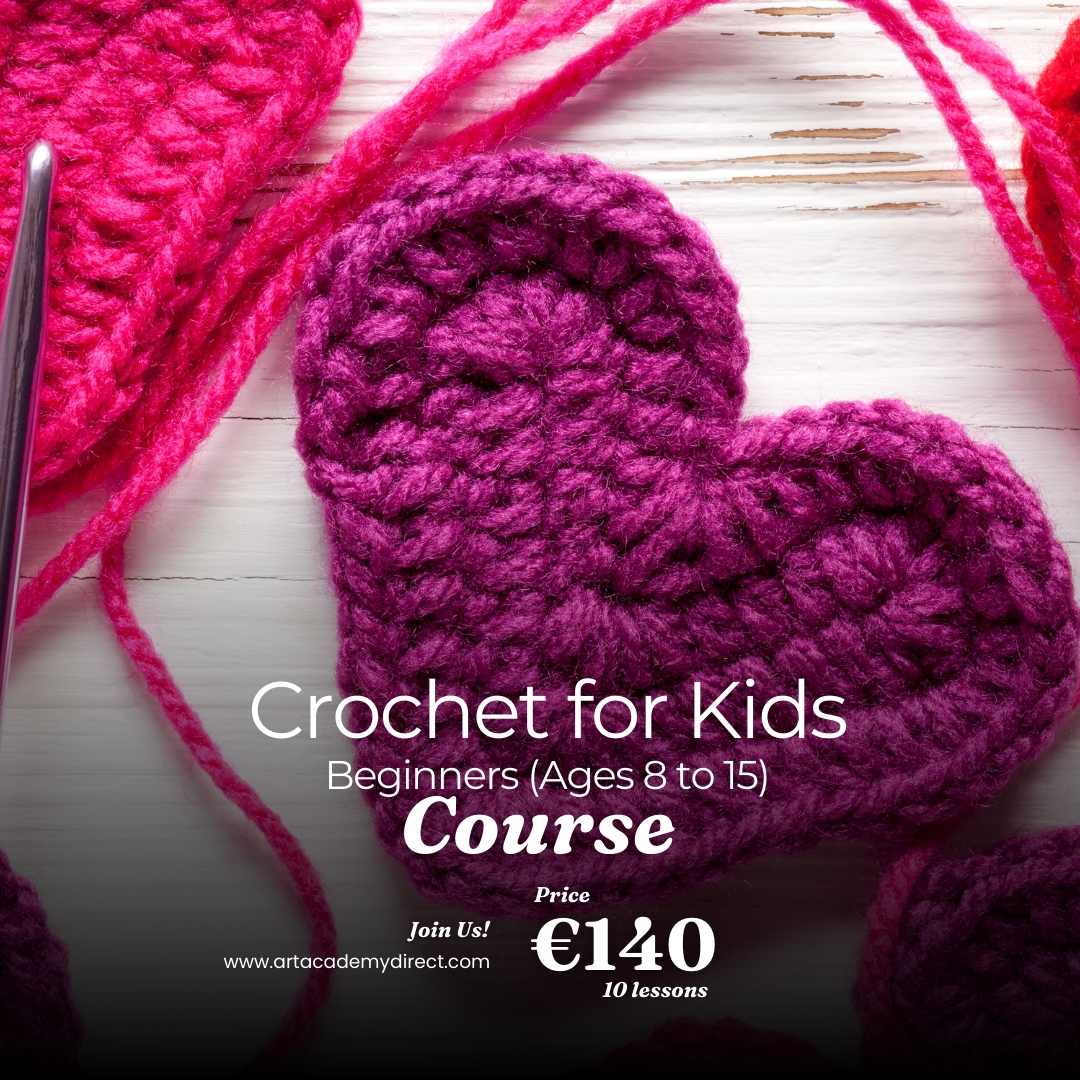 Children's Crochet Course for Beginners (Ages 8 to 15)