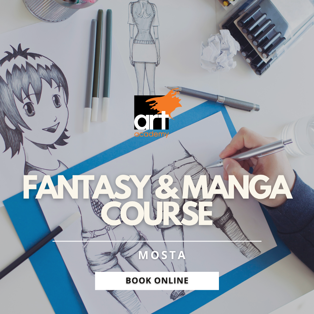 Fantasy Art, Manga & Creativity Course (Ages 11 to 17)