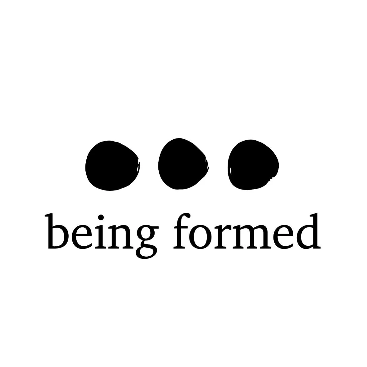 our logo

the 3 imperfect dots represent the fact that we are a work in a progress, constantly being formed&hellip;