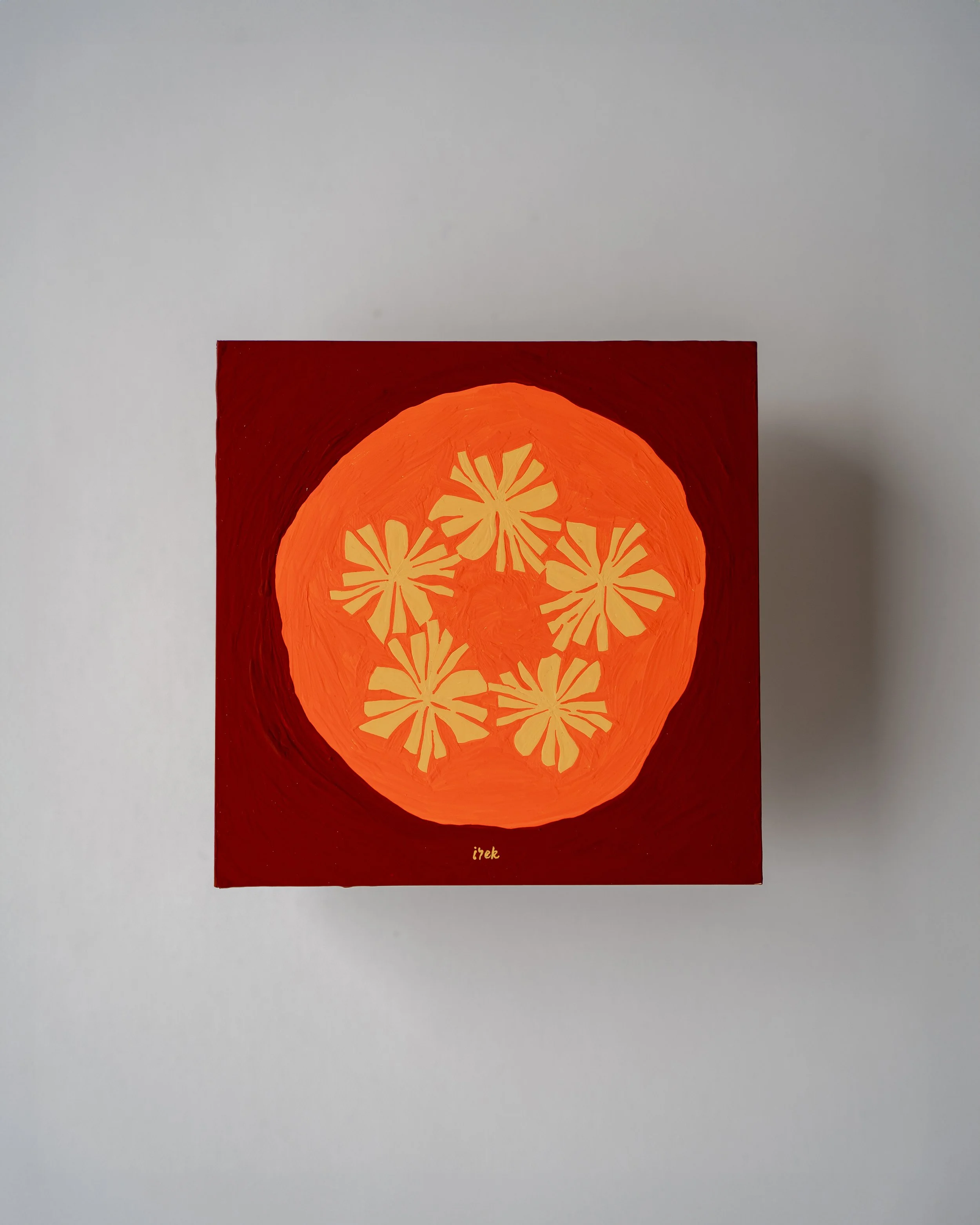 seasons changed, and so did we pt.i | 6"x6" gouache on panel