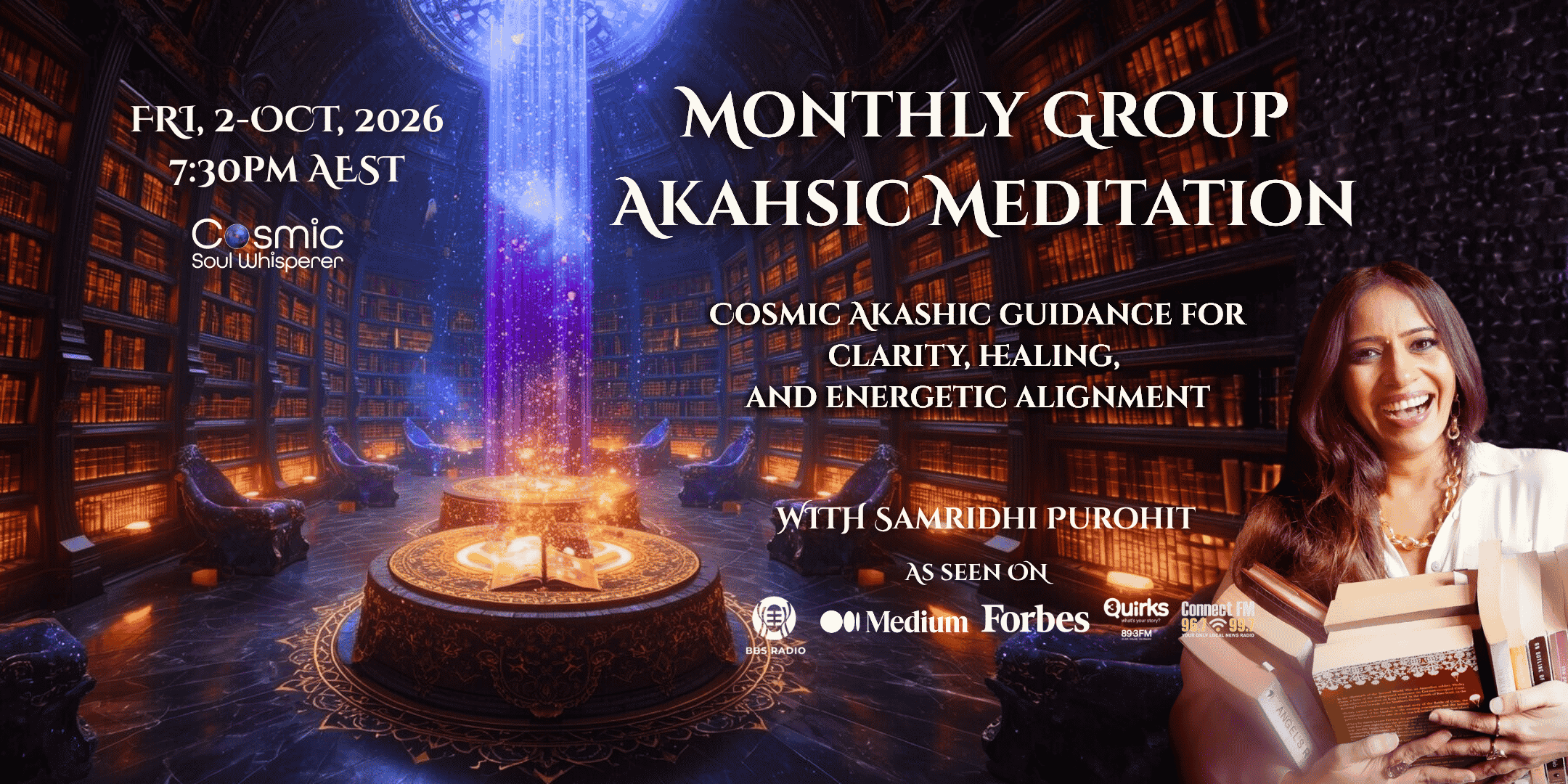 Oct’26 Group Monthly Akashic Meditation