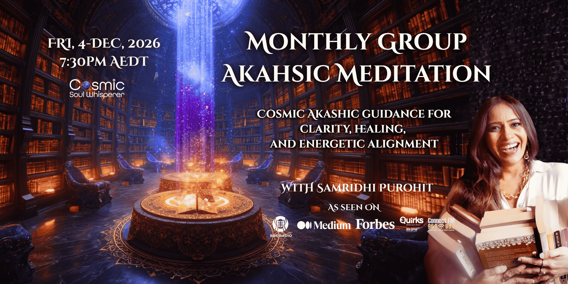 Dec’26 Group Monthly Akashic Meditation