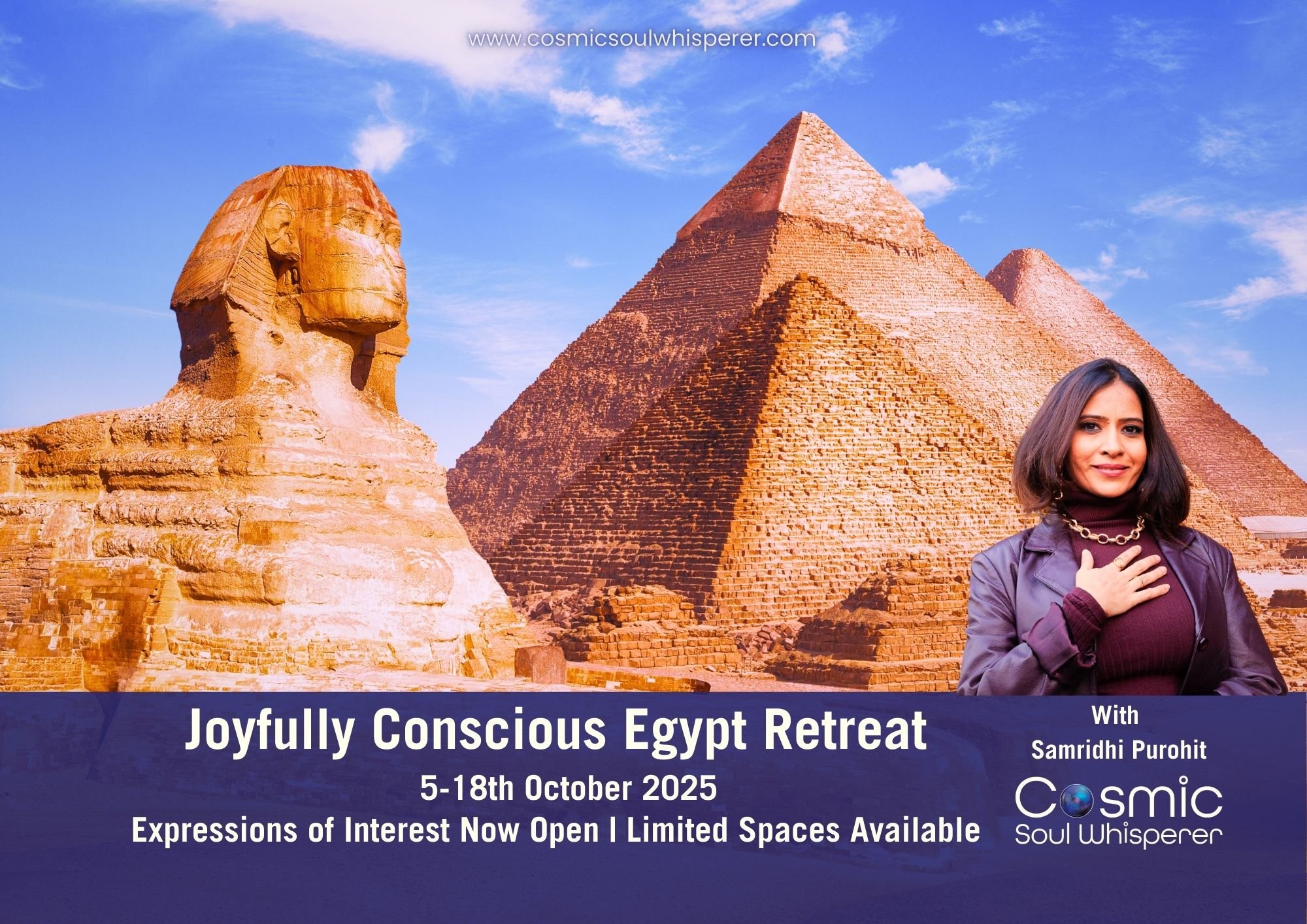 Joyfully Conscious Egypt Retreart 5-18th Oct 25