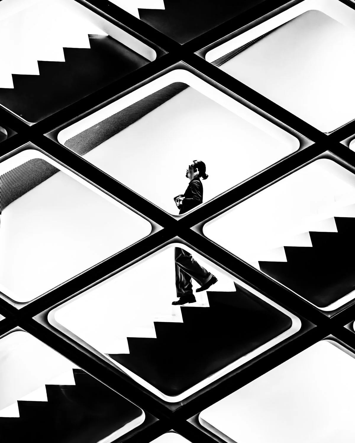 Tokyo zwart wit looking through windows prada sqaujrespace.jpg