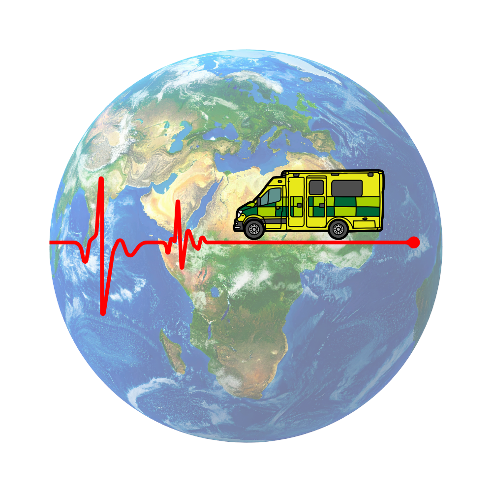 Ambulance and ECG around the world