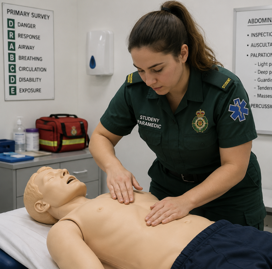 Abdominal Assessment for Student Paramedics: A Practical Guide to Assessing Abdominal Pain