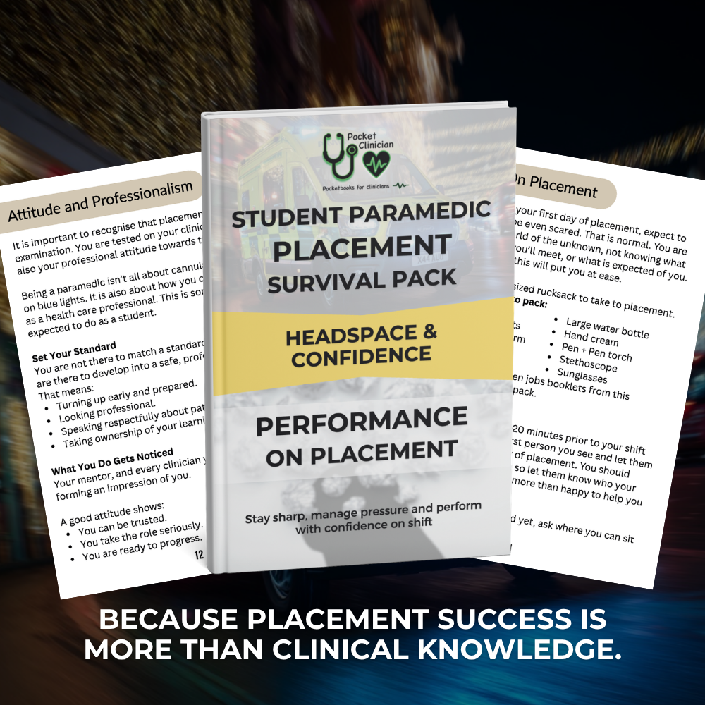 Performance on Placement Guide for Student Paramedics