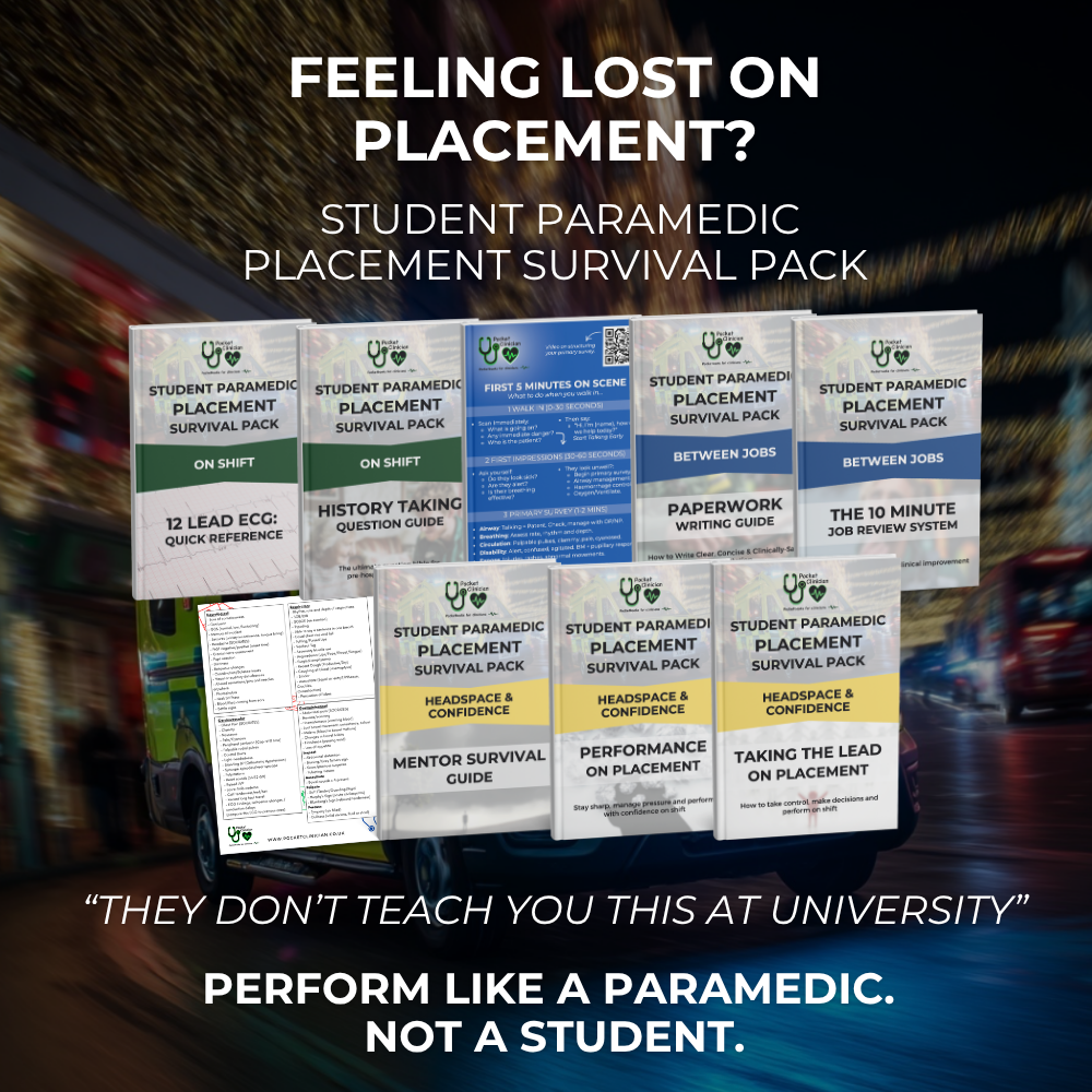 Student Paramedic Placement Survival Pack