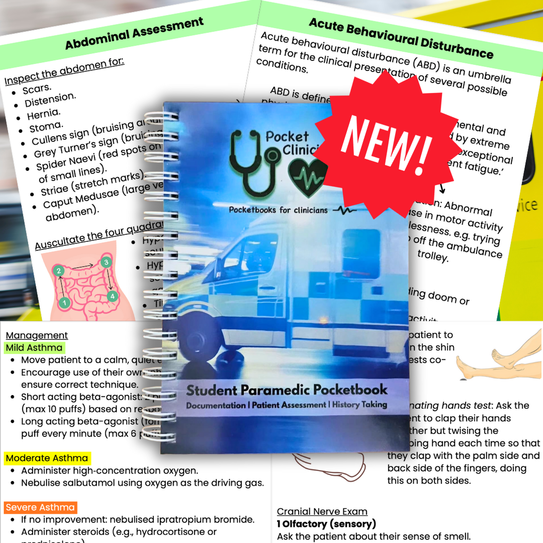 Student Paramedic Pocketbook