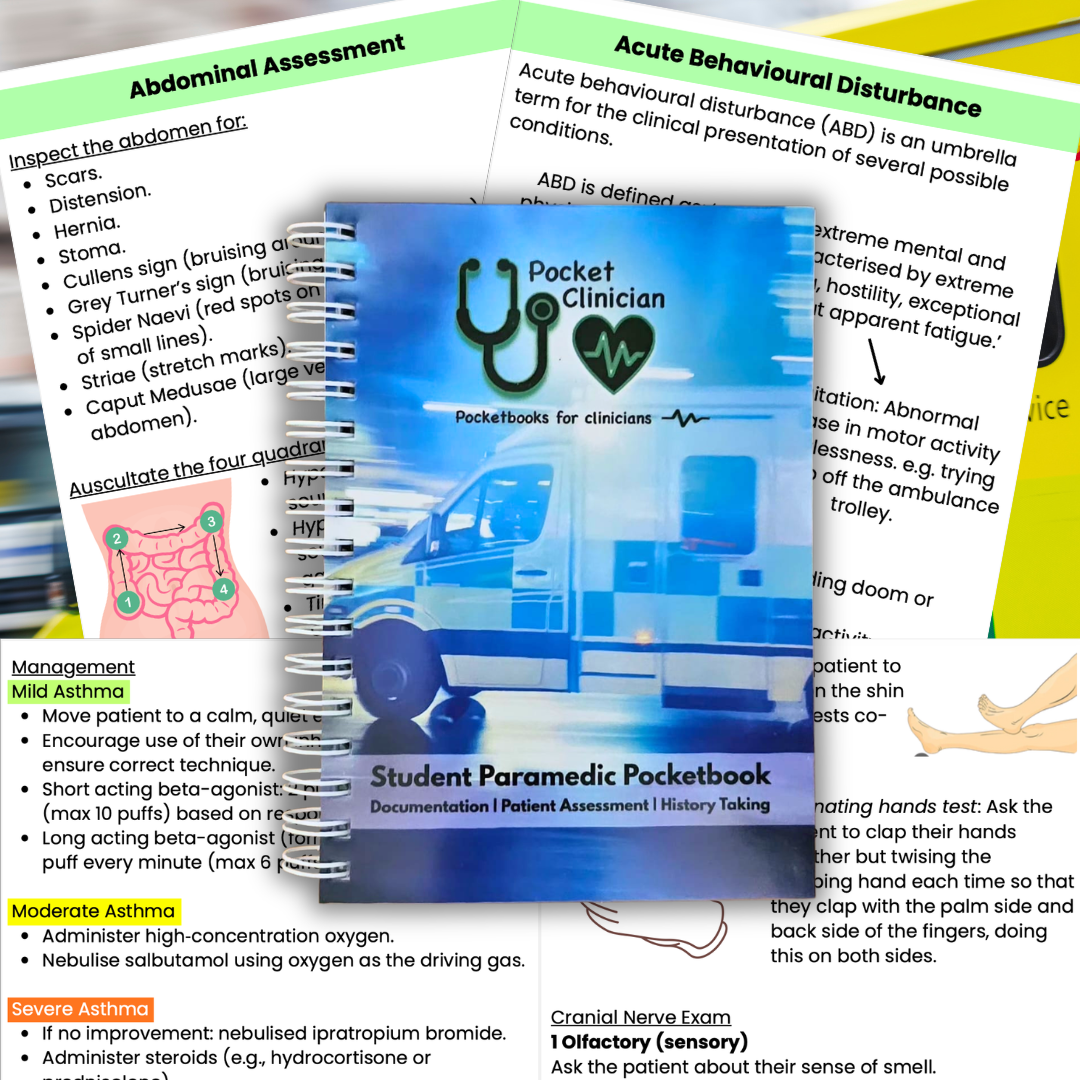 Student Paramedic Pocketbook