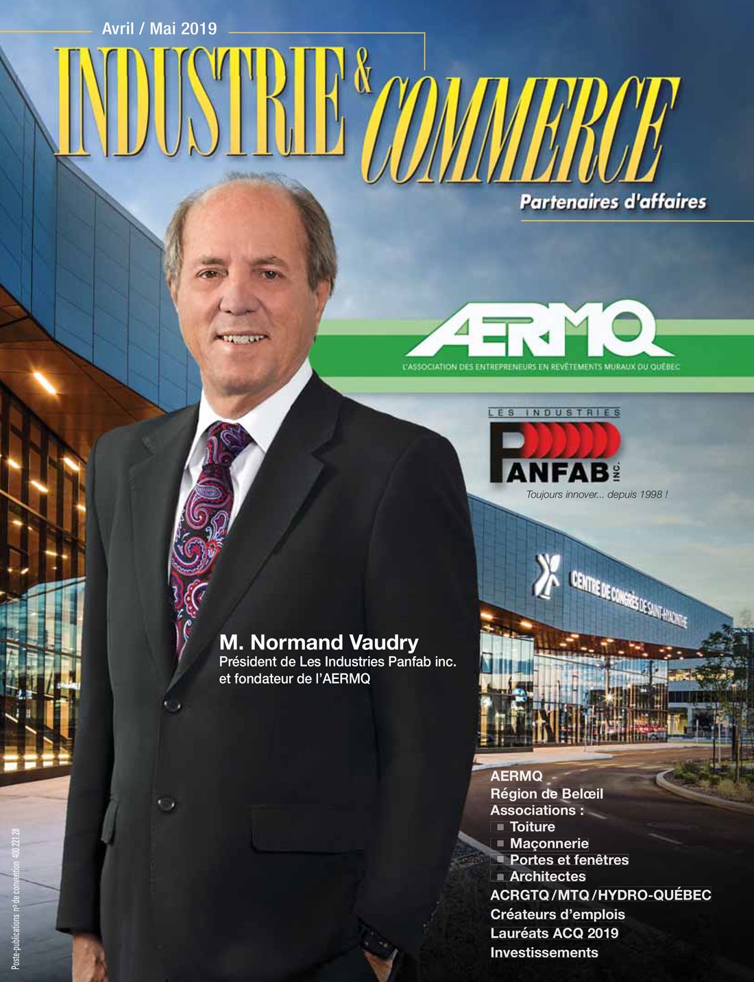 Industrie & Commerce - Printemps 2019 / Centre de congrès de Saint-Hyacinthe, p.13 / Biodôme, p.88-89