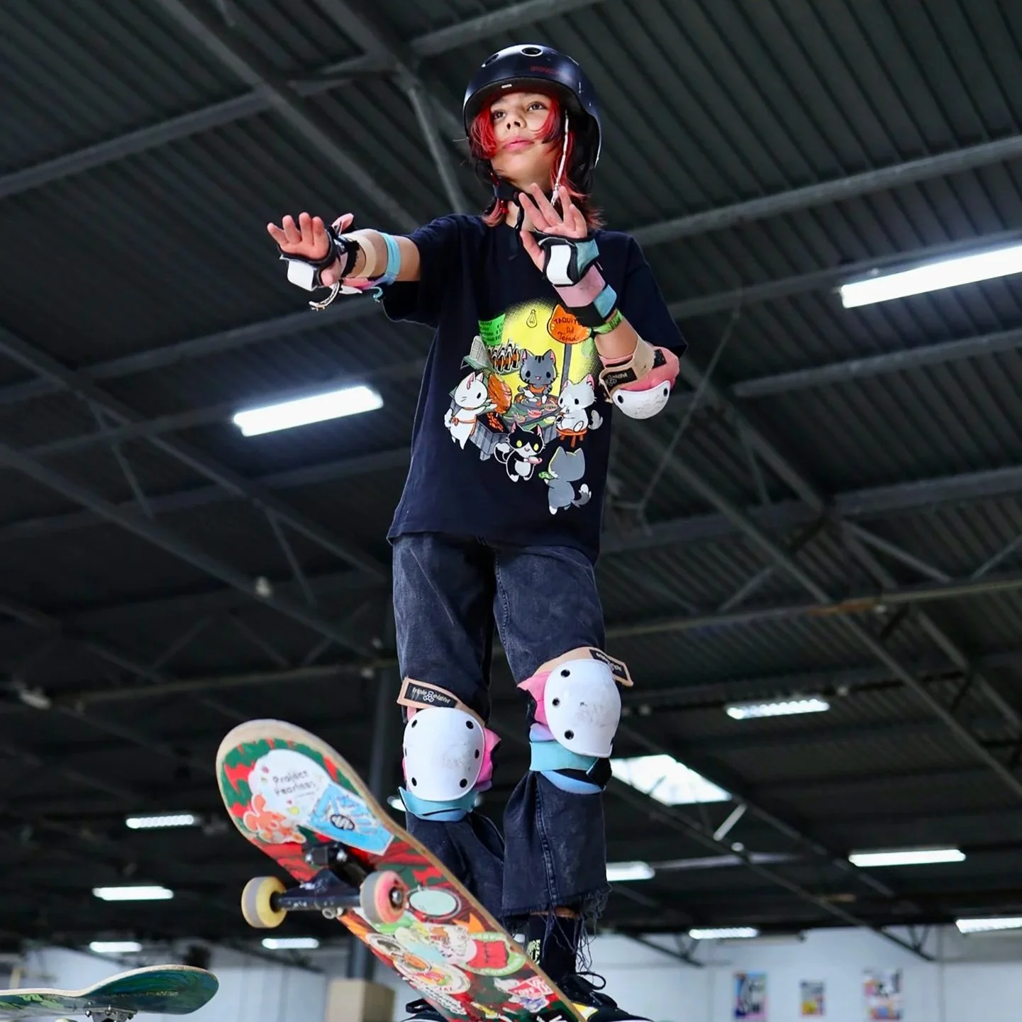 Skateboarding in A'dam New West