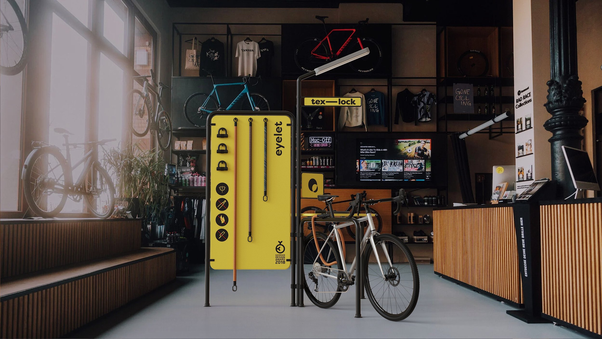 tex—lock Promotionstand