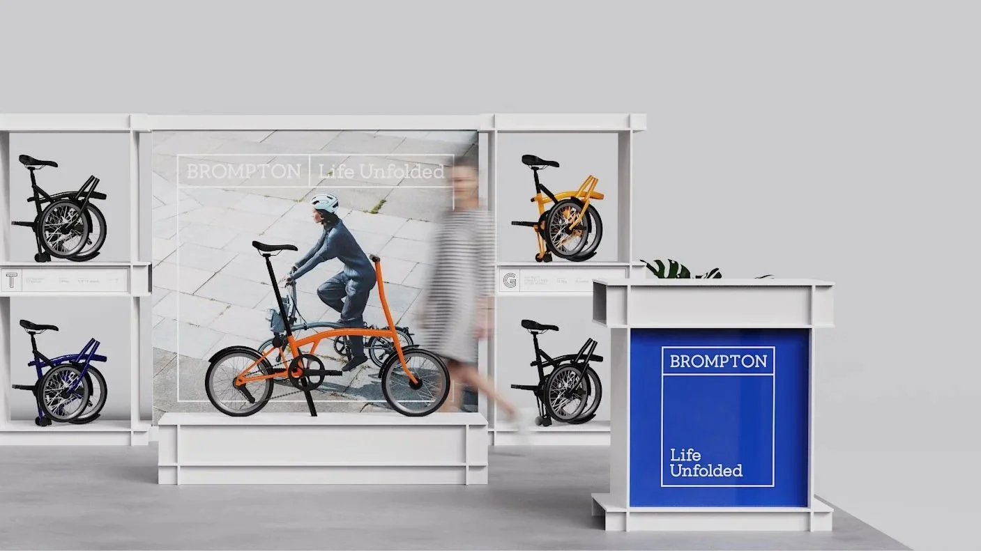 Promotionstand / Brompton Bikes
