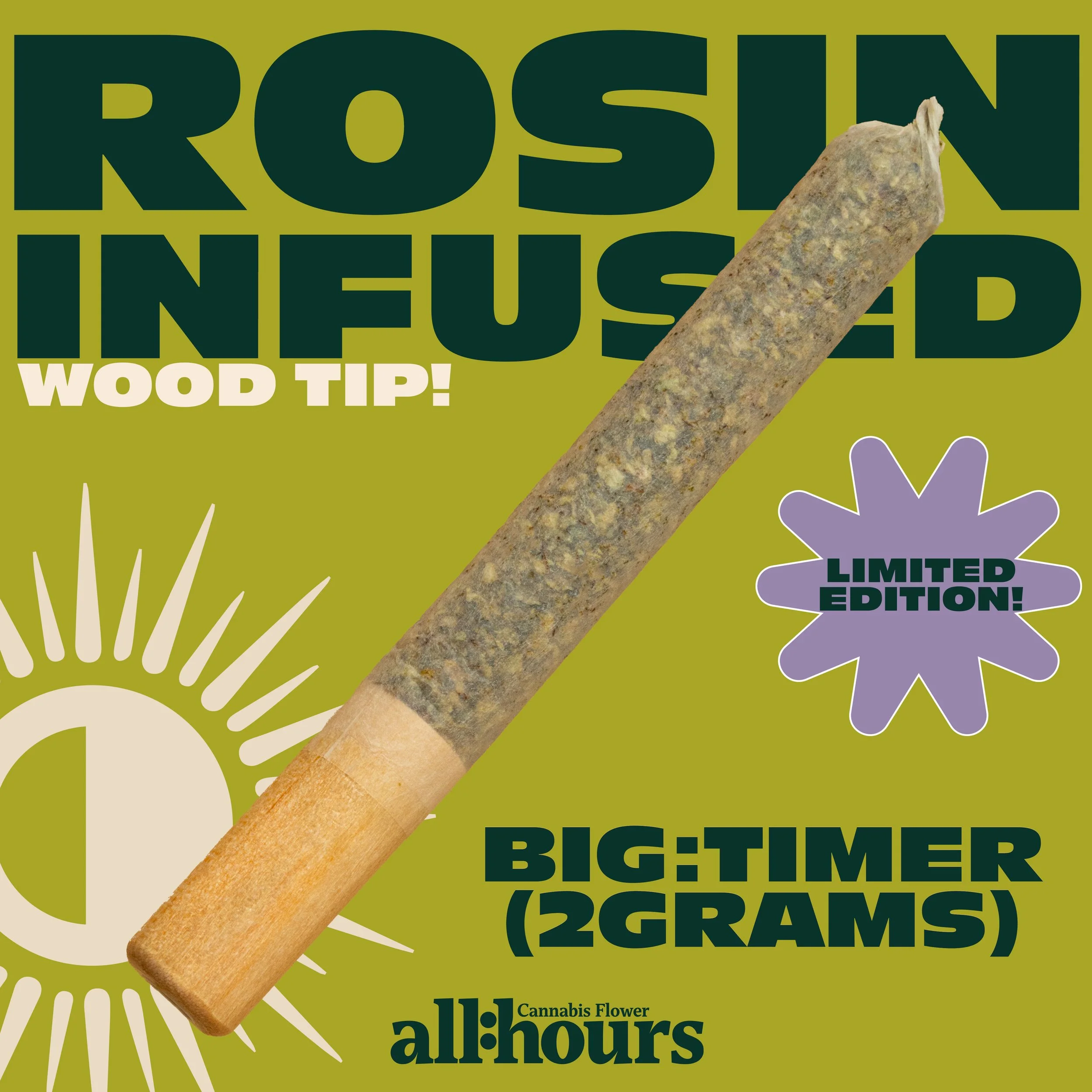 all:hours 10G's 2g Rosin big:timer 41771