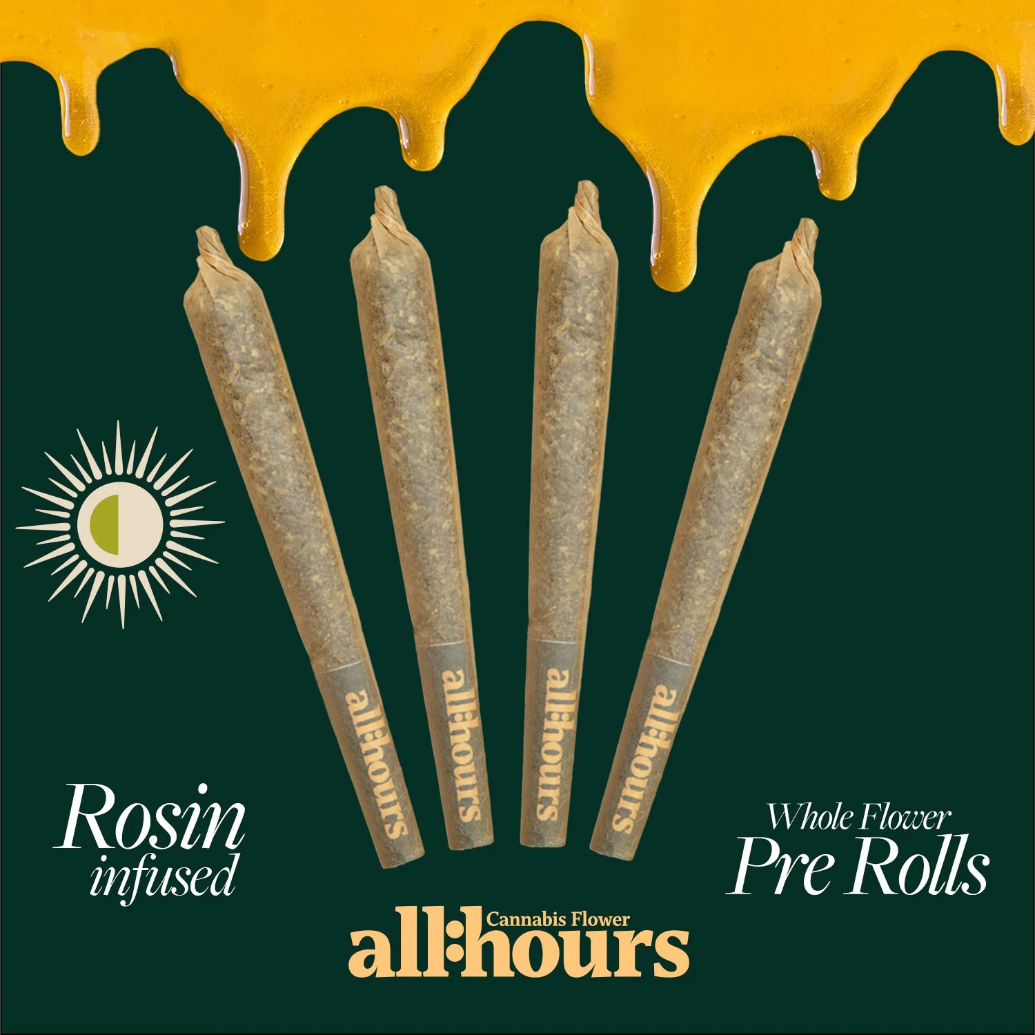all:hours Trop Cherry Honey Bananas Rosin Roll Shorties 41506