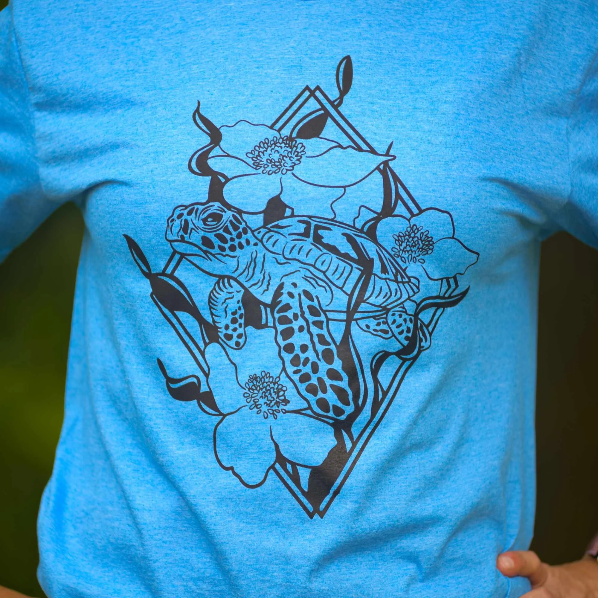 Adult/Unisex Crew, Heather Sapphire